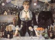 Edouard Manet The bar on the Folies-Bergere painting